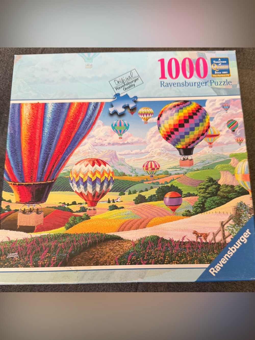 Ravensburger Brilliant Multicolor Hot Air Balloons Puzzle